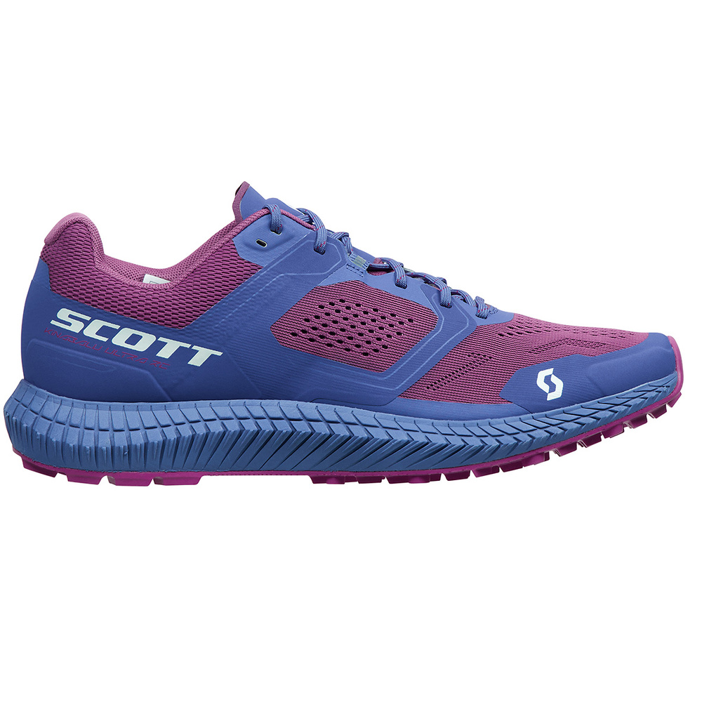 ZAPATILLAS SCOTT WS KINABALU ULTRA RC, AZUL HIELO-AMARILLA MUJER. 38 38,5 39 40 40,5 41 42 42,5 