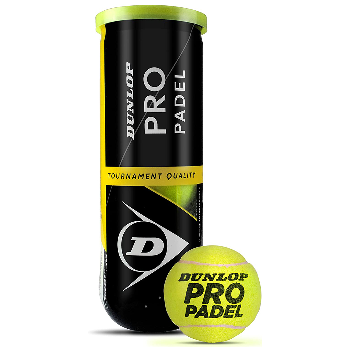 BOTE 3 PELOTAS DUNLOP PRO PÁDEL.