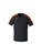 CAMISETA ERIMA EVO STAR, NEGRO-NARANJA-HOMBRE