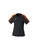 CAMISETA ERIMA EVO STAR, NEGRO-NARANJA-MUJER