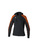 CHAQUETA ERIMA EVO STAR ENTRENAMIENTO CON CAPUCHA, NEGRO-NARANJA-MUJER