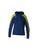 ERIMA EVO STAR HOODY, NAVY-LIME-WOMAN