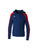 ERIMA EVO STAR HOODY, NAVY-RED-KID