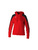 ERIMA EVO STAR HOODY, RED-BLACK-WOMAN