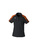 ERIMA EVO STAR POLO-SHIRT, BLACK-ORANGE-WOMAN