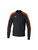 ERIMA EVO STAR SWEATSHIRT, BLACK-ORANGE-KID