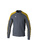 ERIMA EVO STAR SWEATSHIRT, STATE GREY-YELLOW-KID