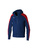 ERIMA EVO STAR TRAINNING JACKET WITH HOOD, NAVY-RED-KID