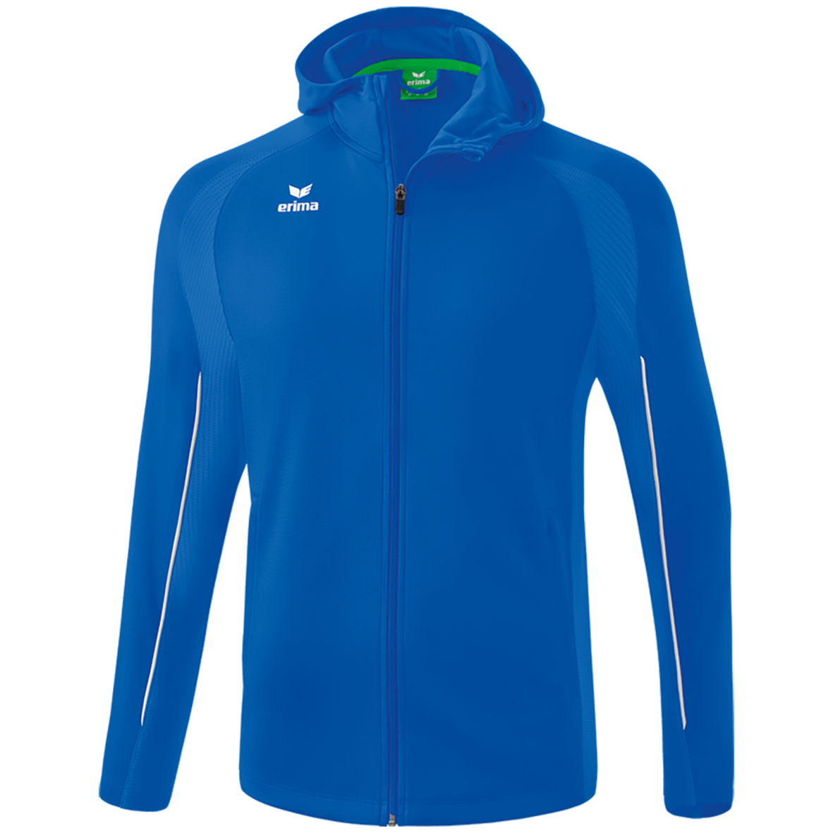 ERIMA LIGA STAR TRAINING JACKET WITH HOOD, NEW ROYAL UNISEX.