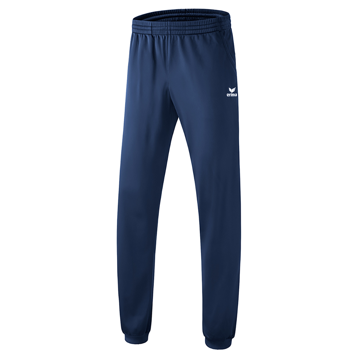 ERIMA POLYESTER TRAINING PANTS WITH NARROW WAISTBAND, NEW NAVY KIDS.