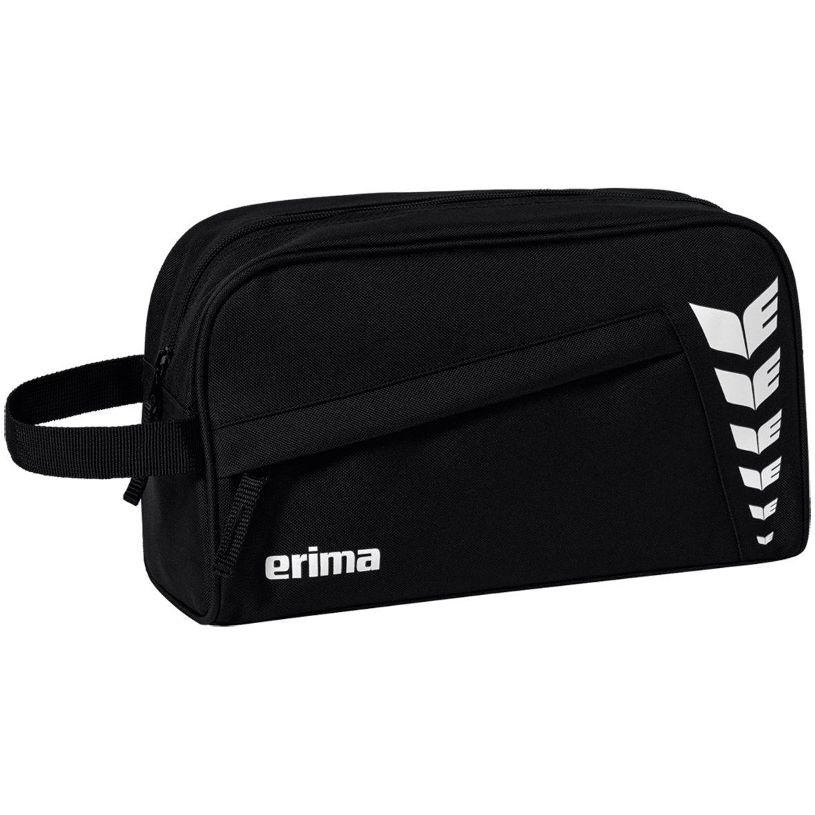 ERIMA SIX WINGS WASH BAG, BLACK.