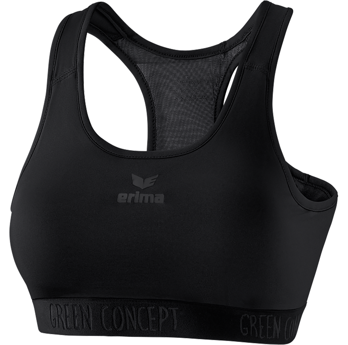 ERIMA SPORTS BRA, BLACK WOMEN.