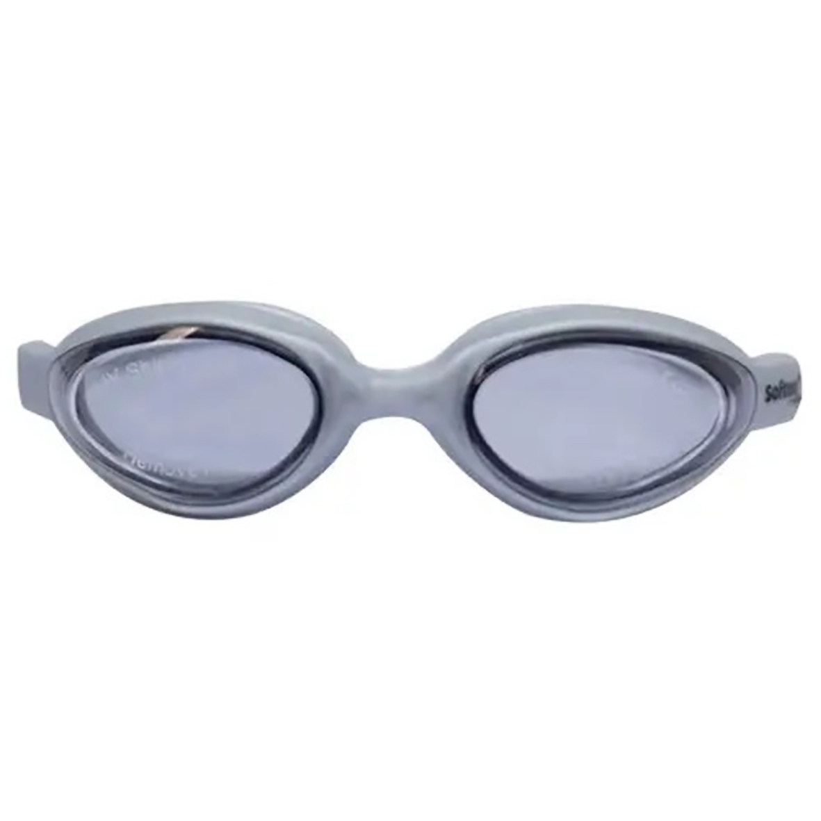 SOFTEE MODERN SWIMMING GOGGLE, SILVER.