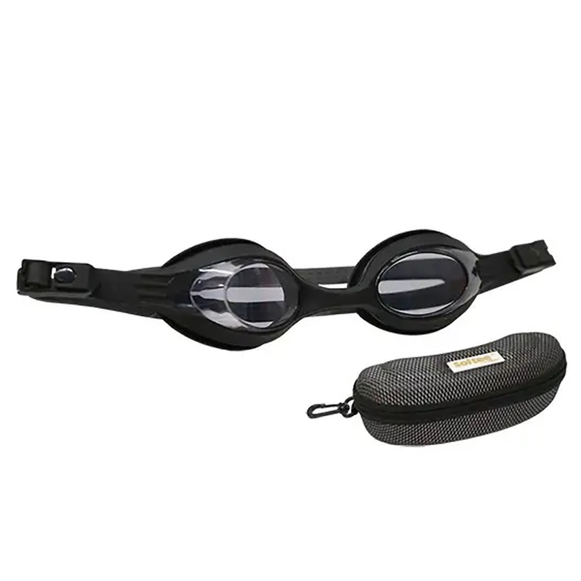 SOFTEE SUMIT SWIMMING GOGGLES, BLACK.