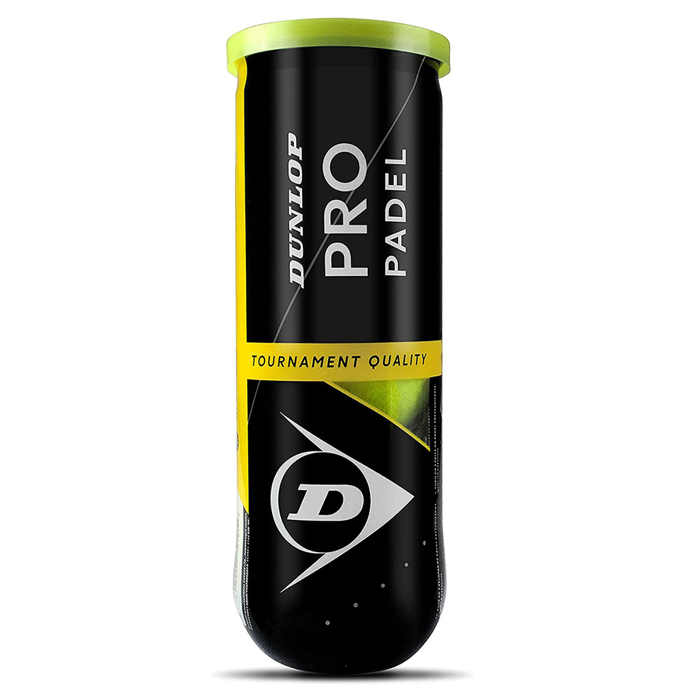 3 DUNLOP PRO PADEL BALLS TIN. 