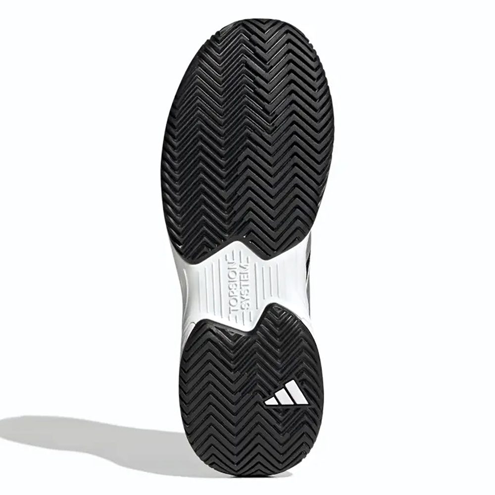 ADIDAS COURTJAM CONTROL, CORE BLACK-SILVER MET-FTWR WHITE MEN. 