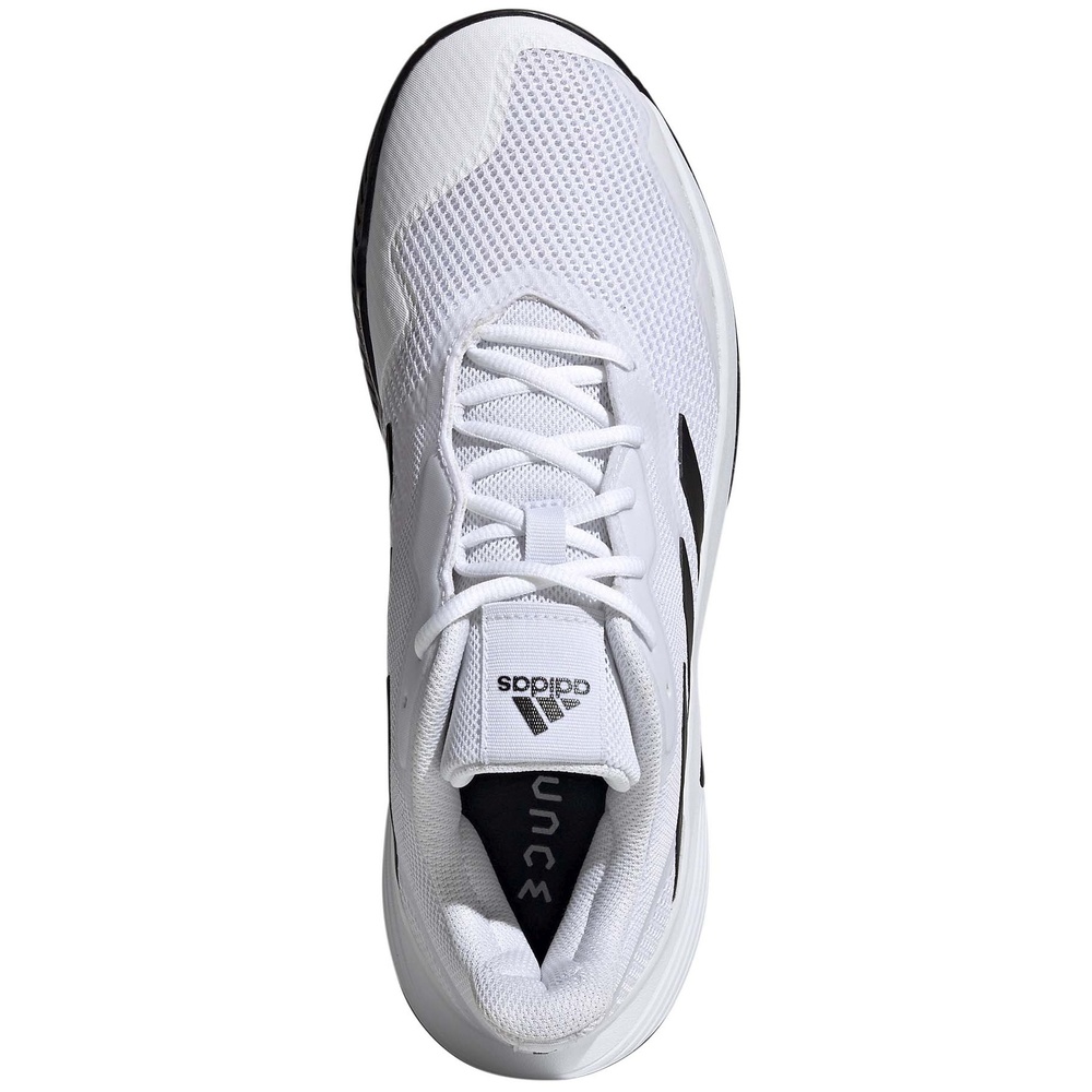 ADIDAS COURTJAM CONTROL, FTWR WHITE-CORE BLACK-FTWR WHITE MEN. 