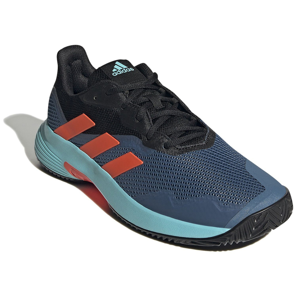 ADIDAS COURTJAM CONTROL CORE BLACK PULSE AQUA ALTERED MEN