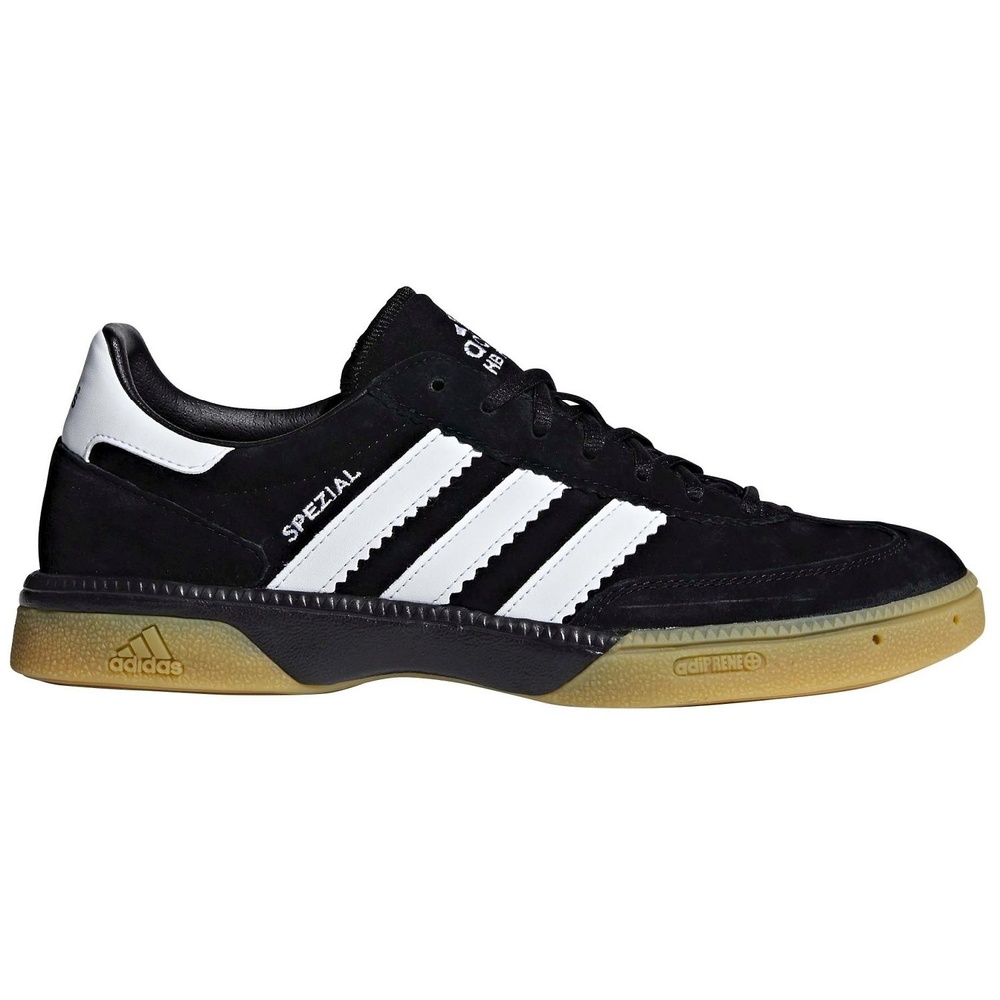 ADIDAS HB SPEZIAL HANDBALL SHOES, COREBLACK/COREWHITE/COREBLACK-MEN 