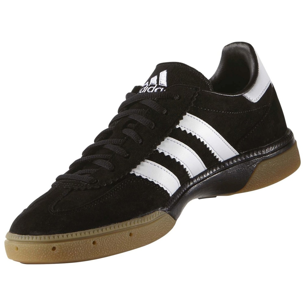 ADIDAS HB SPEZIAL HANDBALL SHOES, COREBLACK/COREWHITE/COREBLACK-MEN 