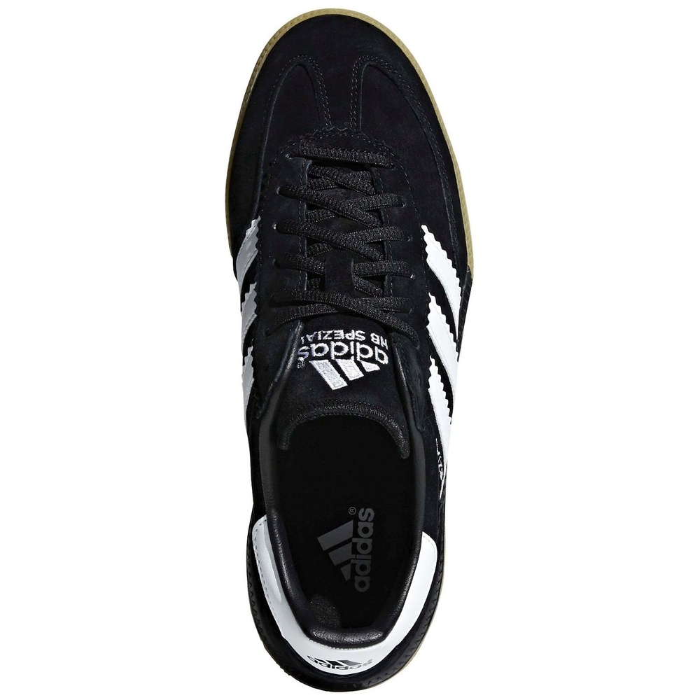 ADIDAS HB SPEZIAL HANDBALL SHOES, COREBLACK/COREWHITE/COREBLACK-MEN 