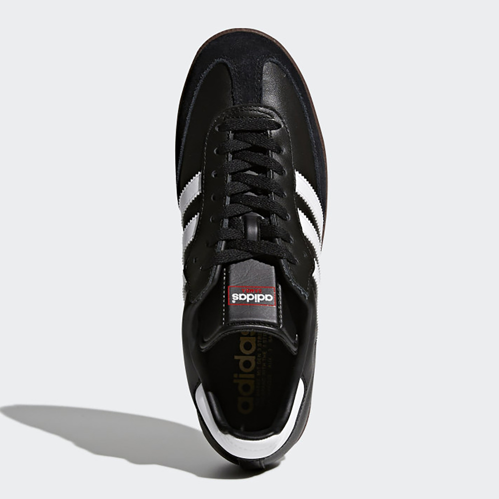 Leather adidas cheap shoes black