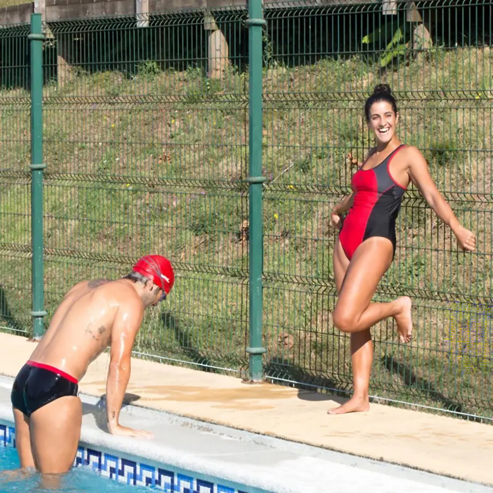 BAÑADOR SQUBA JENNY, ROJO MUJER. 