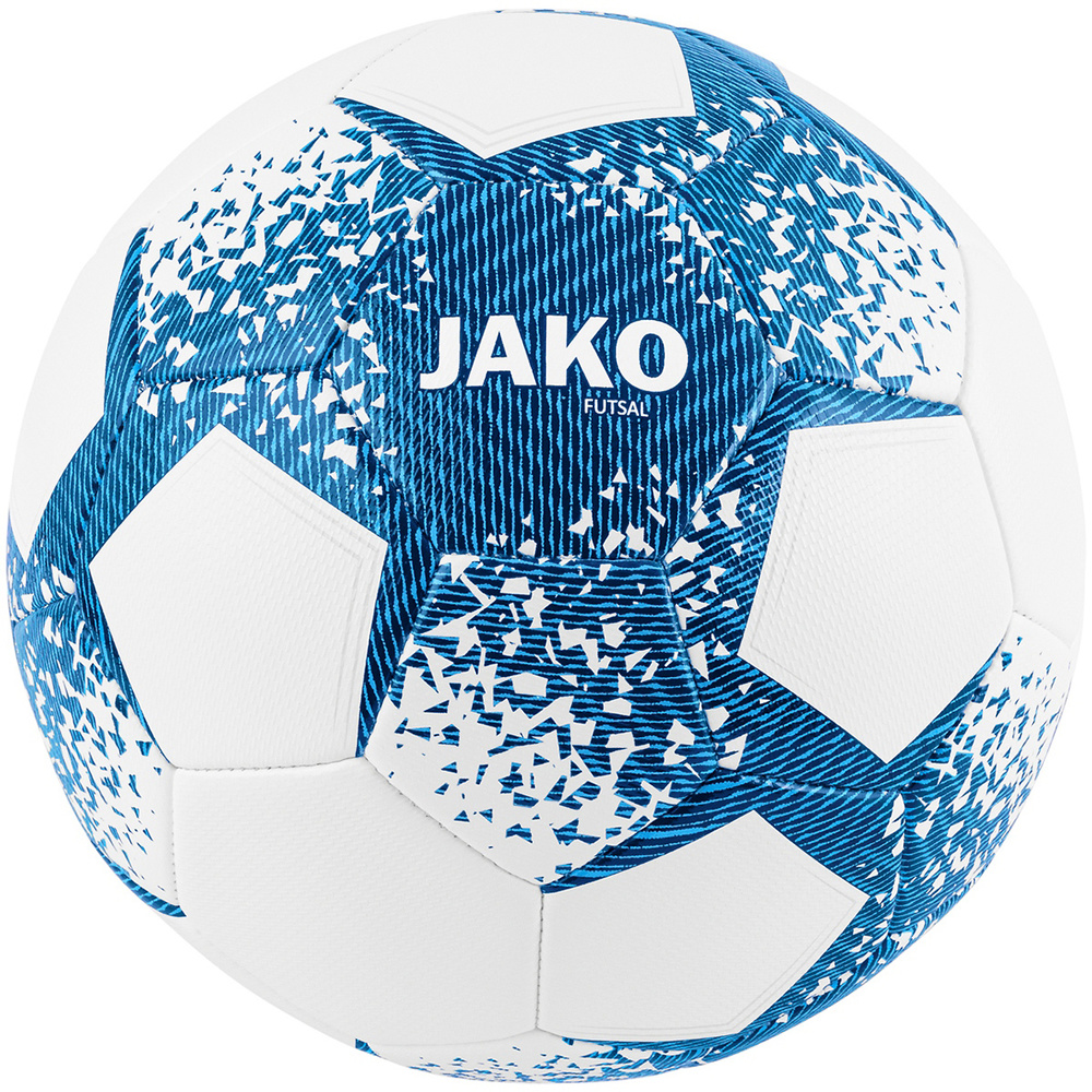 BALÓN FUTSAL JAKO, BLANCO-AZUL JAKO. 