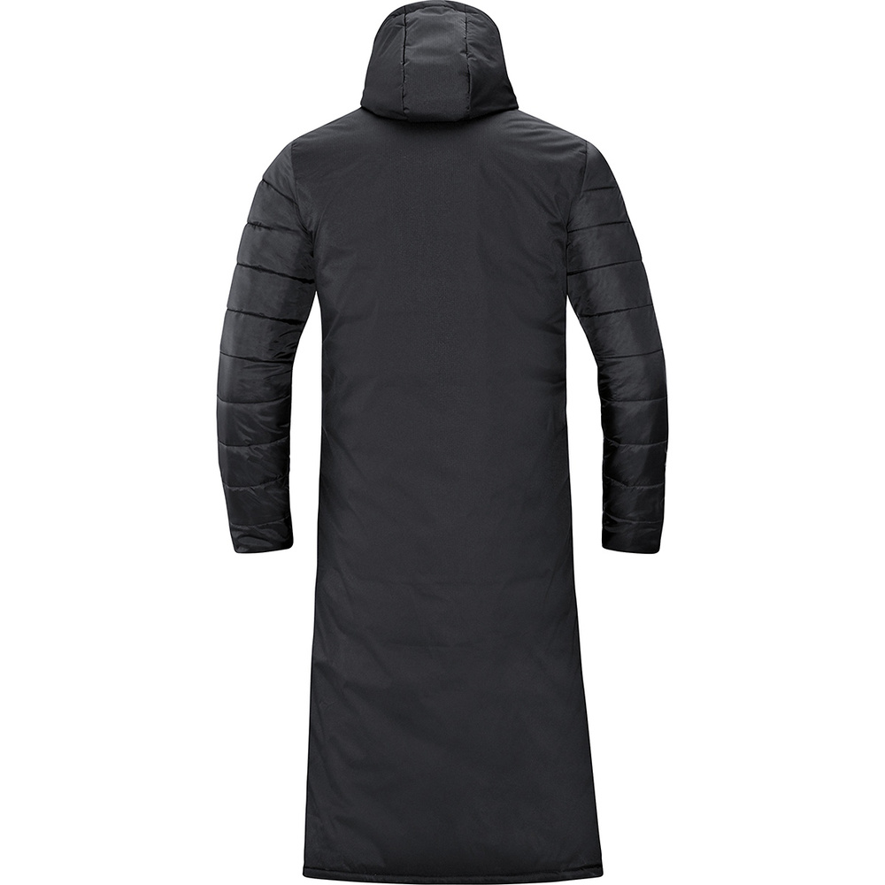 BENCH COAT JAKO TEAM BLACK MEN