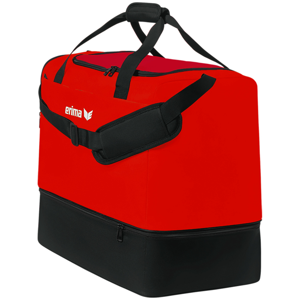 BOLSA DE DEPORTE ERIMA TEAM CON ZAPATILLERO, ROJA. 