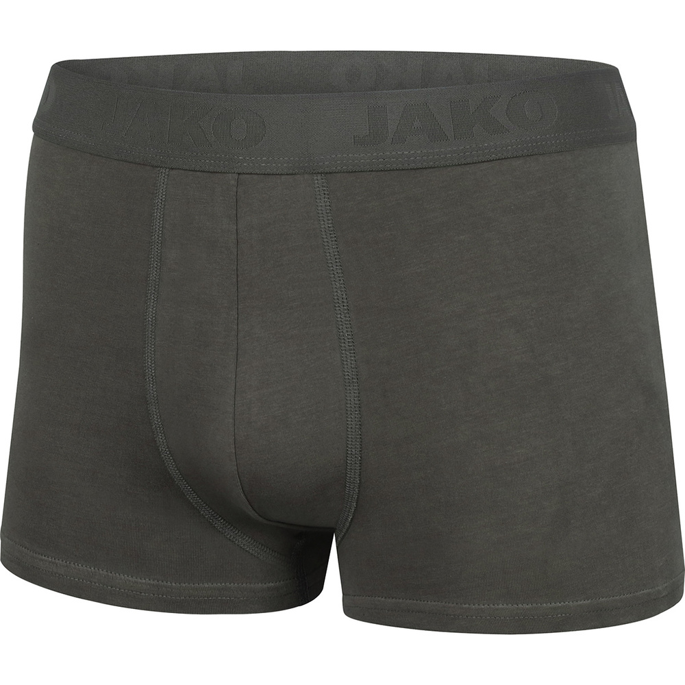 BOXER JAKO PREMIUM PACK DE 2, ANTRACITA HOMBRE. 