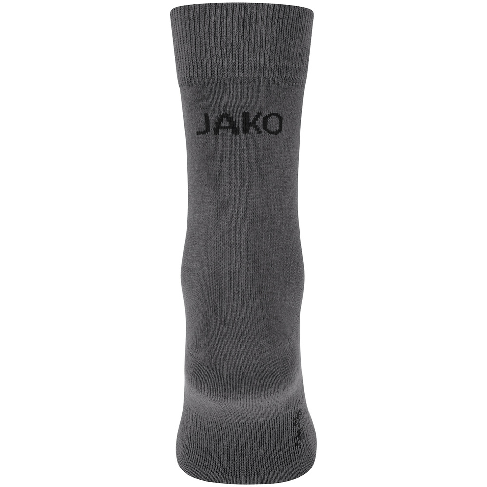 CALCETINES DE OCIO JAKO PACK DE 3, ANTRACITA. 