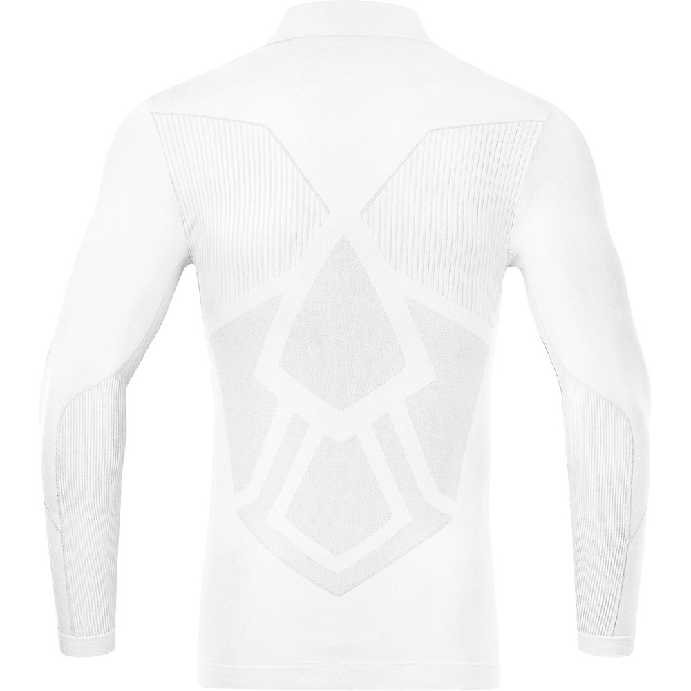 CAMISETA CUELLO ALTO JAKO COMFORT 2.0, BLANCA NIÑO. 