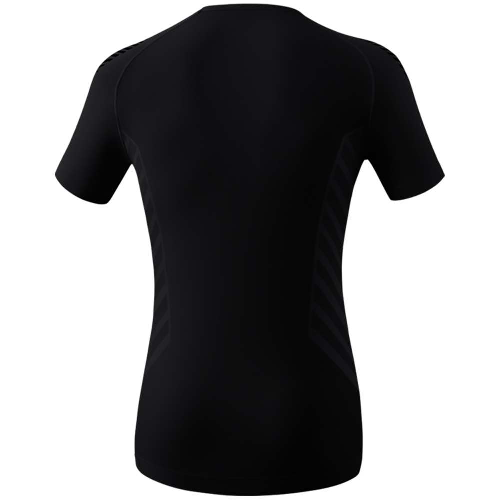 CAMISETA ERIMA ATHLETIC, NEGRA UNISEX. 