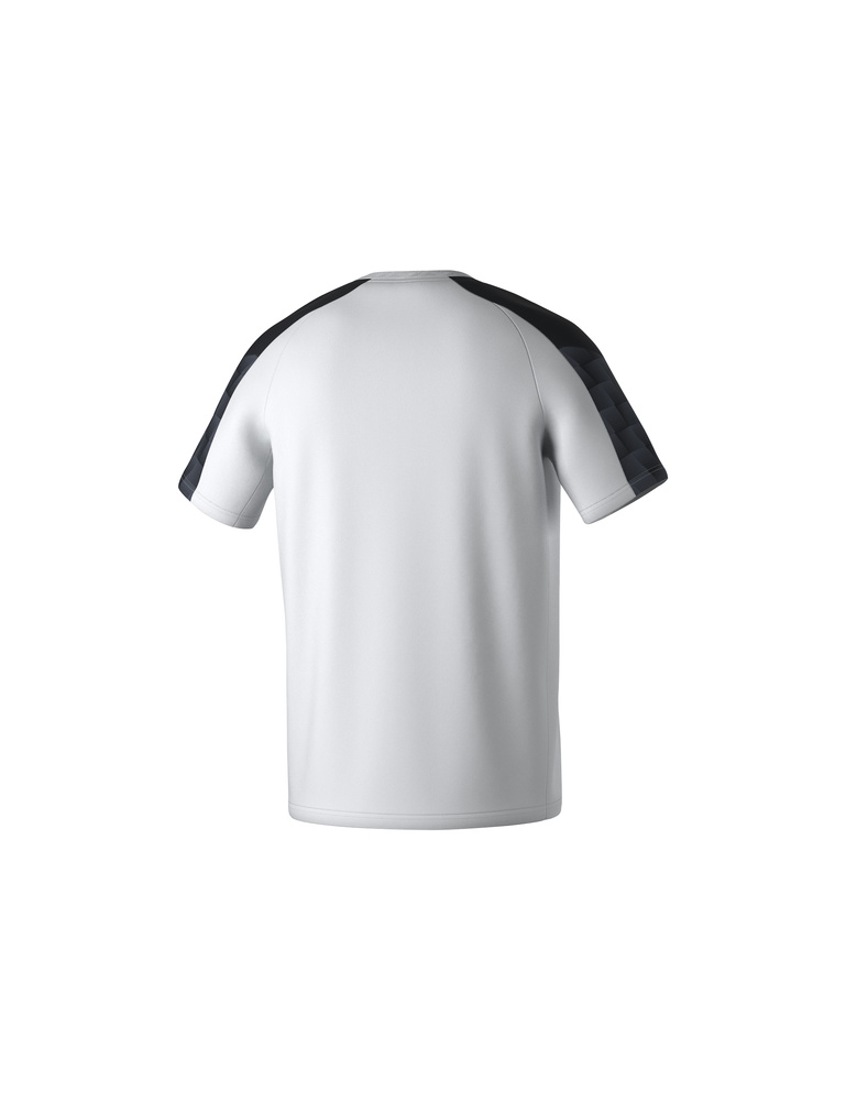 CAMISETA ERIMA EVO STAR, BLANCO-NEGRO-HOMBRE 