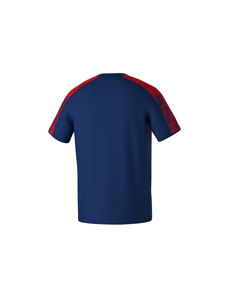 CAMISETA ERIMA EVO STAR, MARINO-ROJO-HOMBRE 