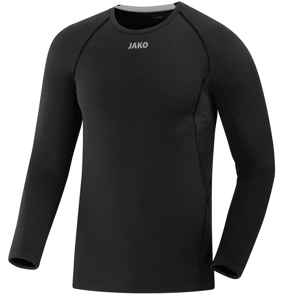 CAMISETA INTERIOR MANGA LARGA JAKO COMPRESSION 2.0 NEGRA HOMBRE