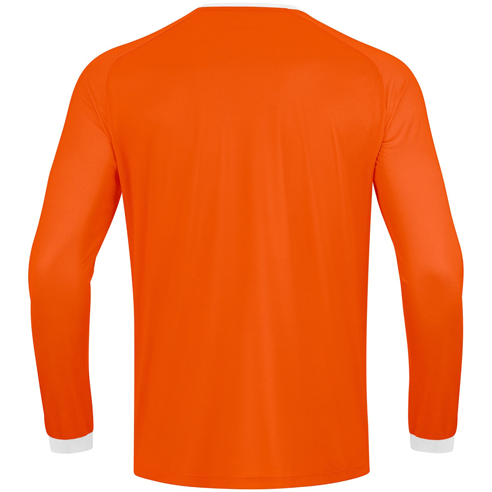 CAMISETA JAKO INTER MANGA LARGA NARANJA NE N BLANCA HOMBRE