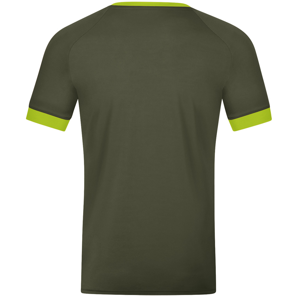 CAMISETA JAKO TROPICANA MANGA CORTA, VERDE CAQUIVERDE NEÓN NIÑO.