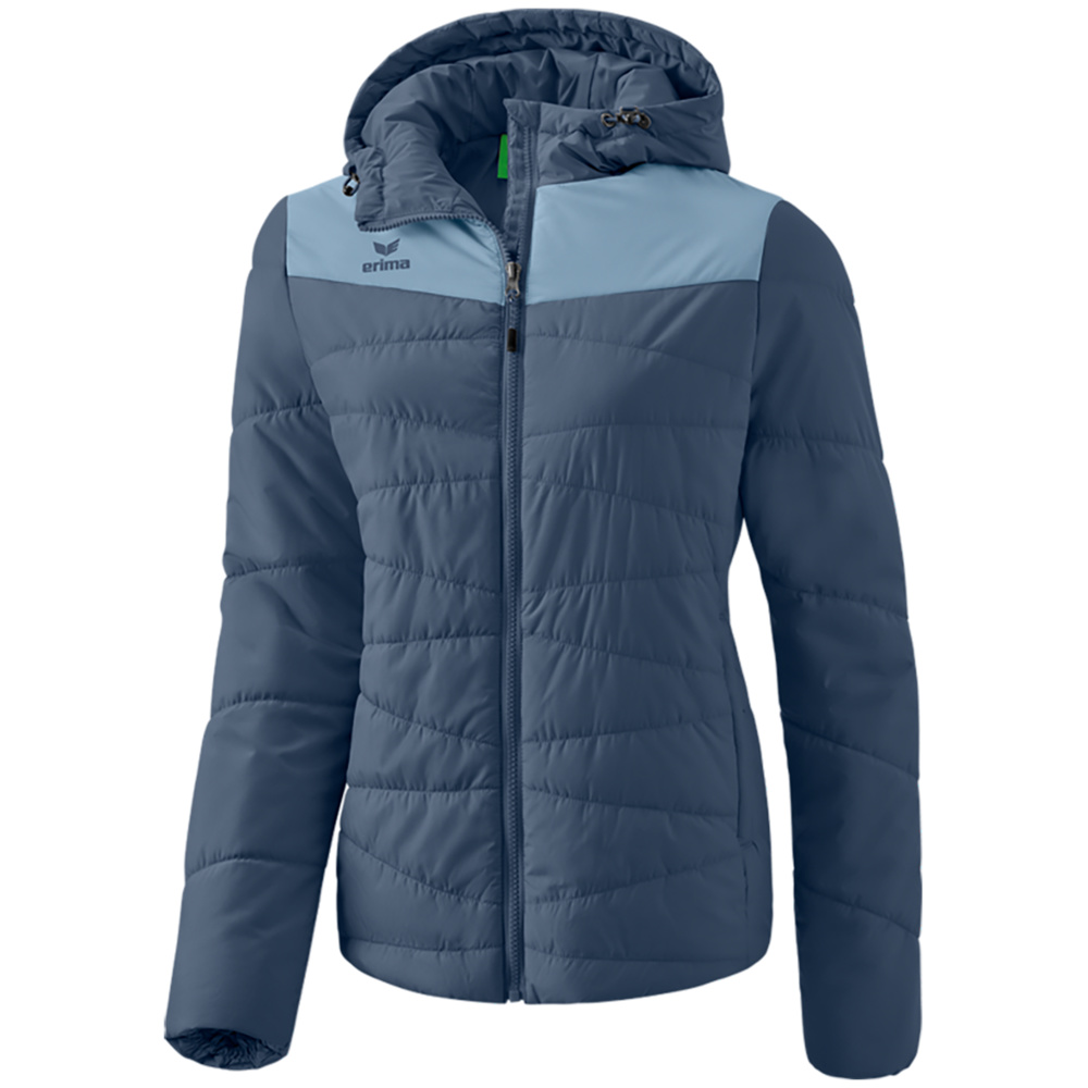 CHAQUETA ACOLCHADA ERIMA QUILTED JACKET, INDIGO-DENIM MUJER. 