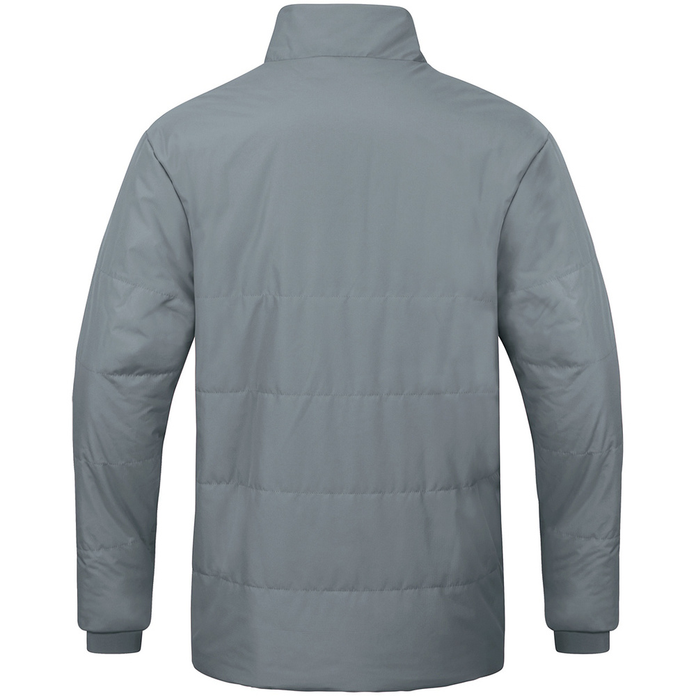 CHAQUETA DE ENTRENADOR JAKO TEAM, GRIS PIEDRA HOMBRE. 