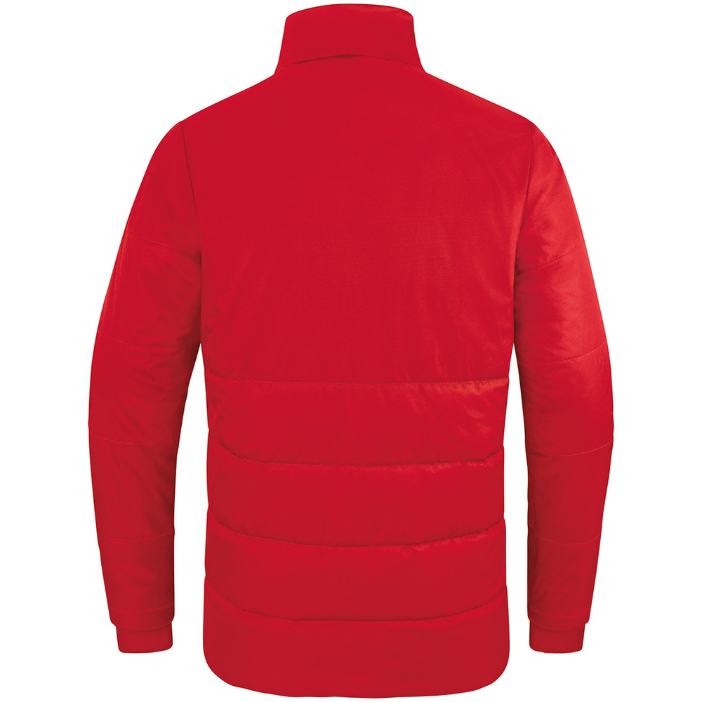 CHAQUETA DE ENTRENADOR JAKO TEAM, ROJA HOMBRE. 