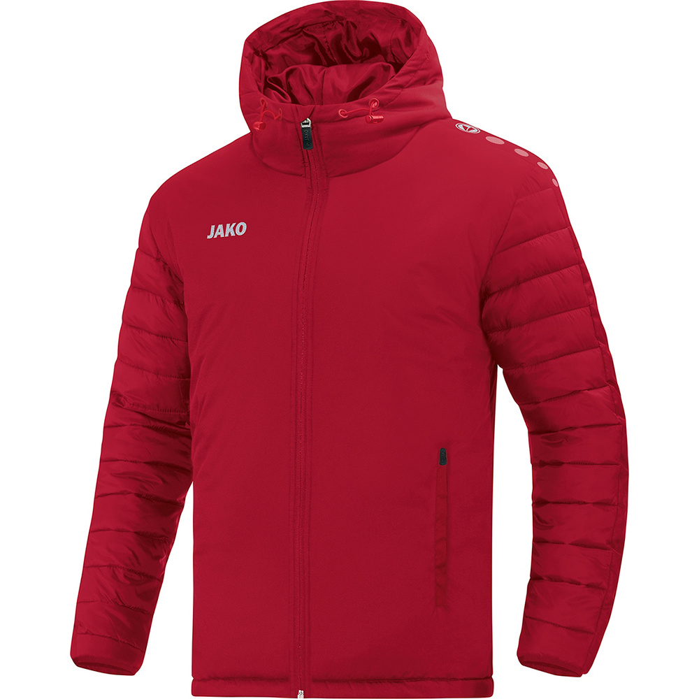 CHAQUETA DE INVIERNO JAKO TEAM, ROJO HOMBRE. 