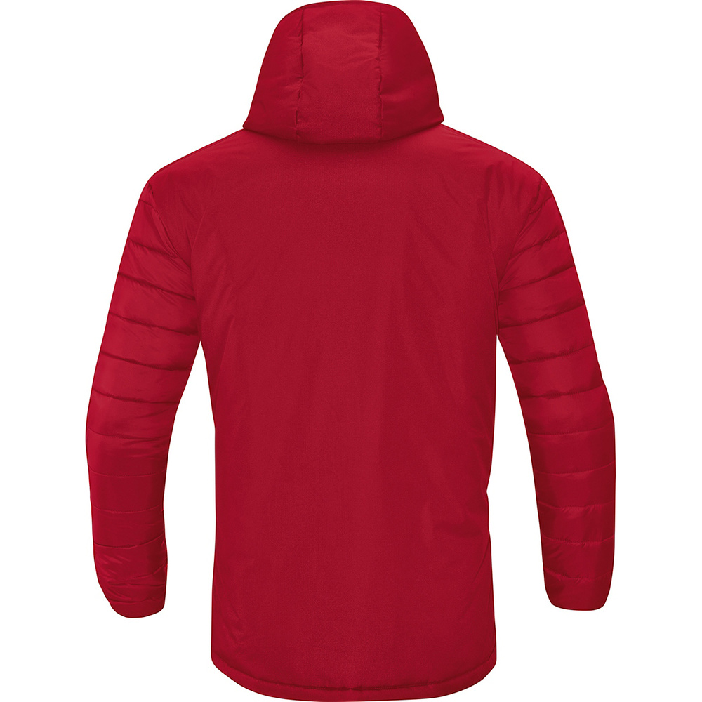 CHAQUETA DE INVIERNO JAKO TEAM, ROJO HOMBRE. 