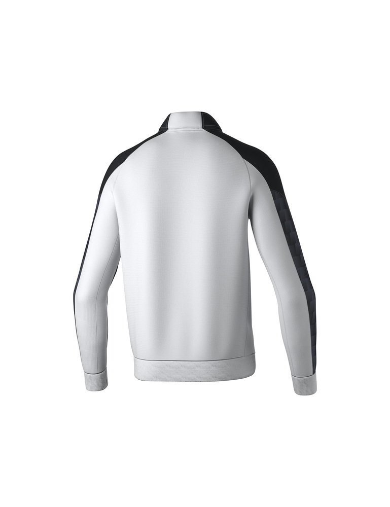 CHAQUETA ERIMA EVO STAR ENTRENAMIENTO, BLANCO-NEGRO-HOMBRE 