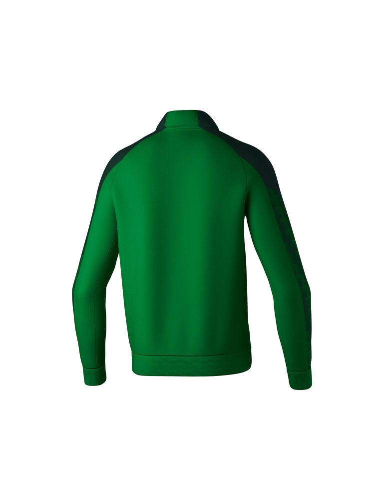 CHAQUETA ERIMA EVO STAR ENTRENAMIENTO, ESMERALDA-VERDE PINO-HOMBRE 