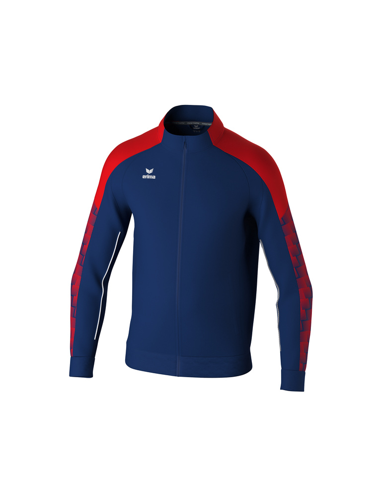 CHAQUETA ERIMA EVO STAR ENTRENAMIENTO, MARINO-ROJO-HOMBRE 