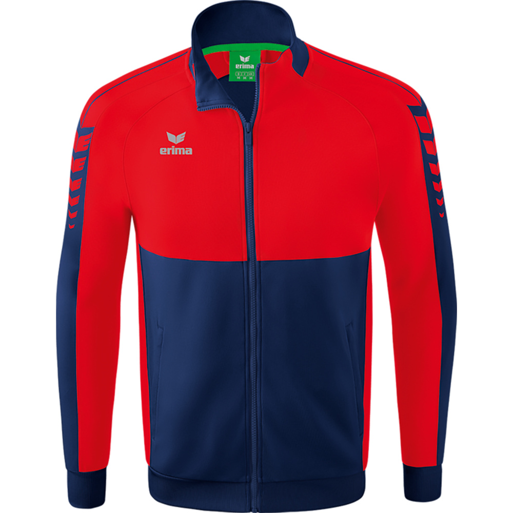 CHAQUETA ERIMA SIX WINGS WORKER MARINO ROJA HOMBRE