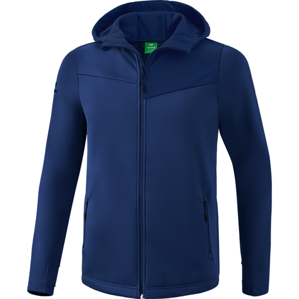 CHAQUETA SOFTSHELL ERIMA PERFORMANCE, MARINO-AZUL OSCURO HOMBRE. 