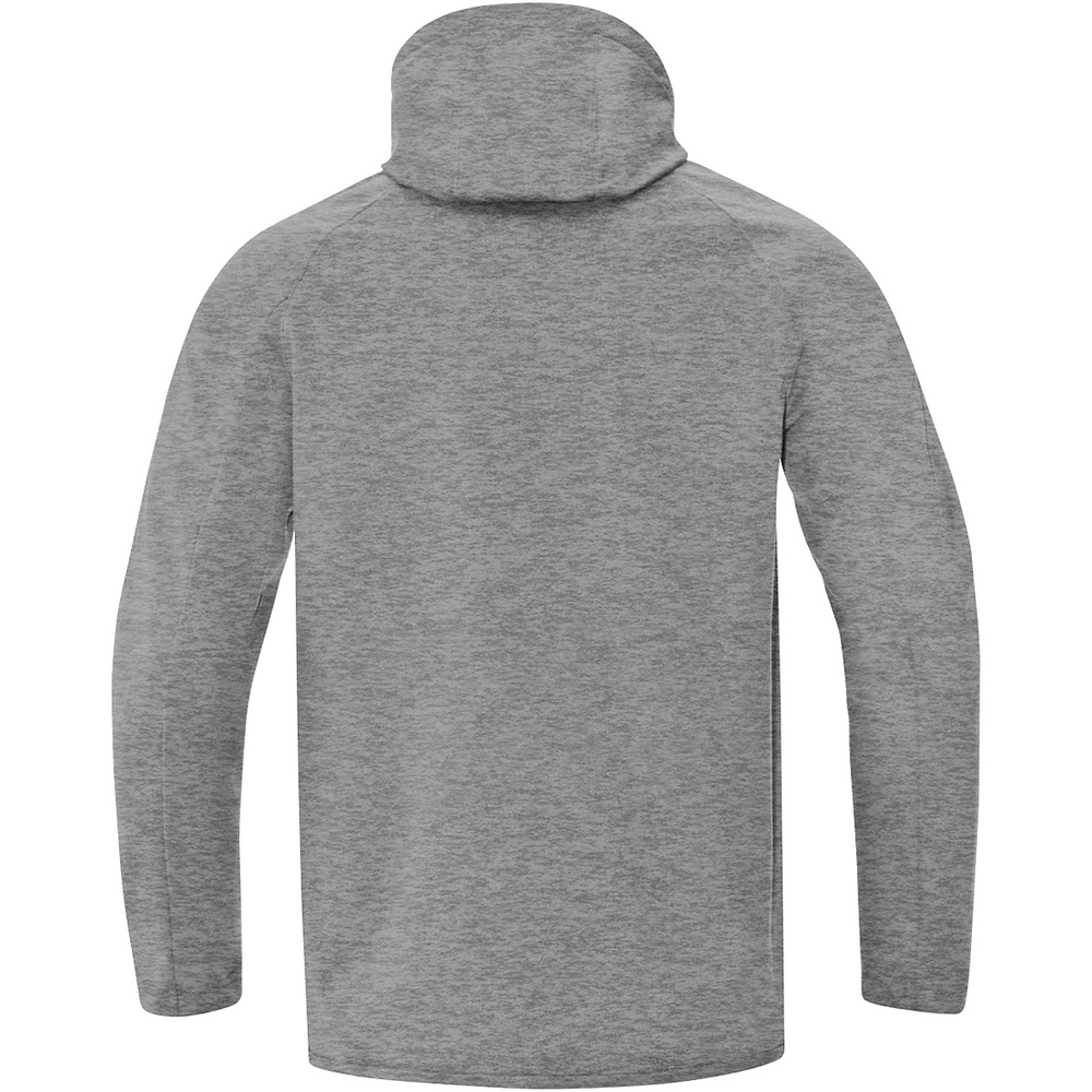 CHAQUETA SOFTSHELL JAKO LIGHT, GRIS MELANGE HOMBRE. 